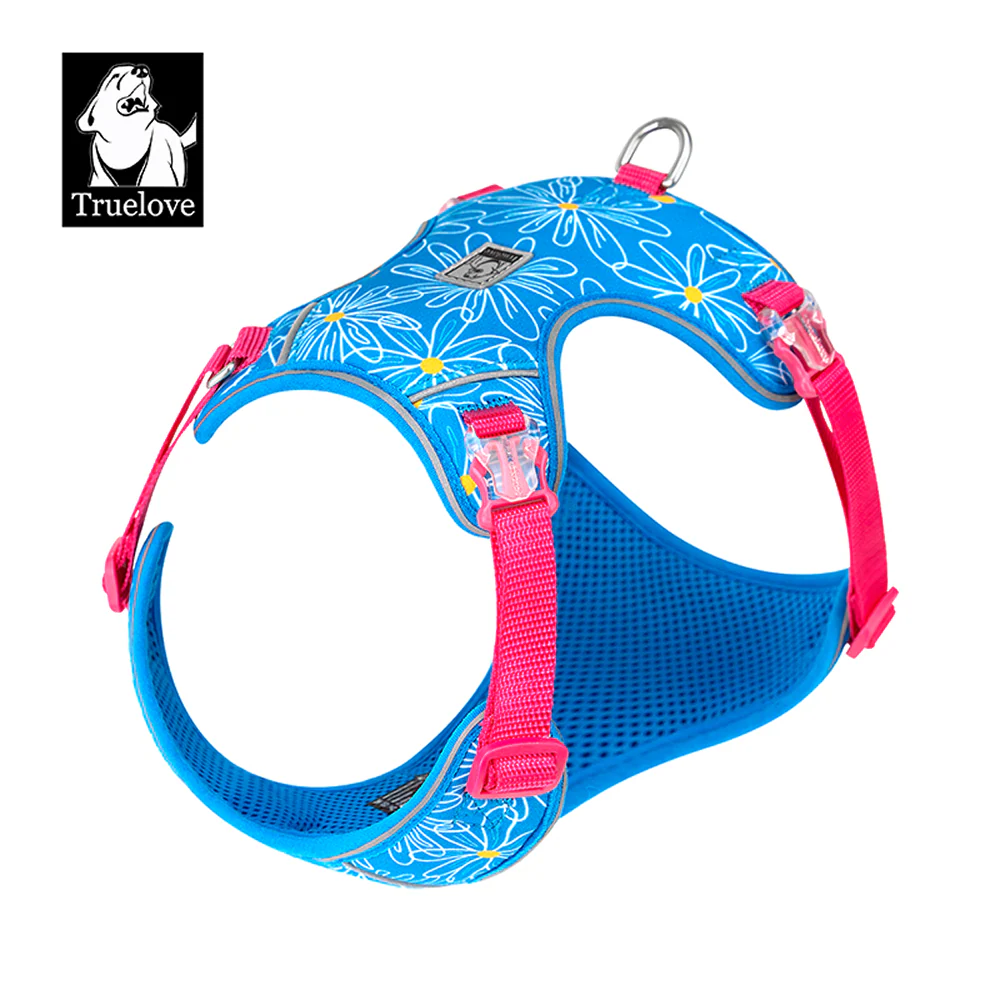 Truelove Ultra Light Harness & Leash Set for Small Dogs (Diva Blue) - Image 7