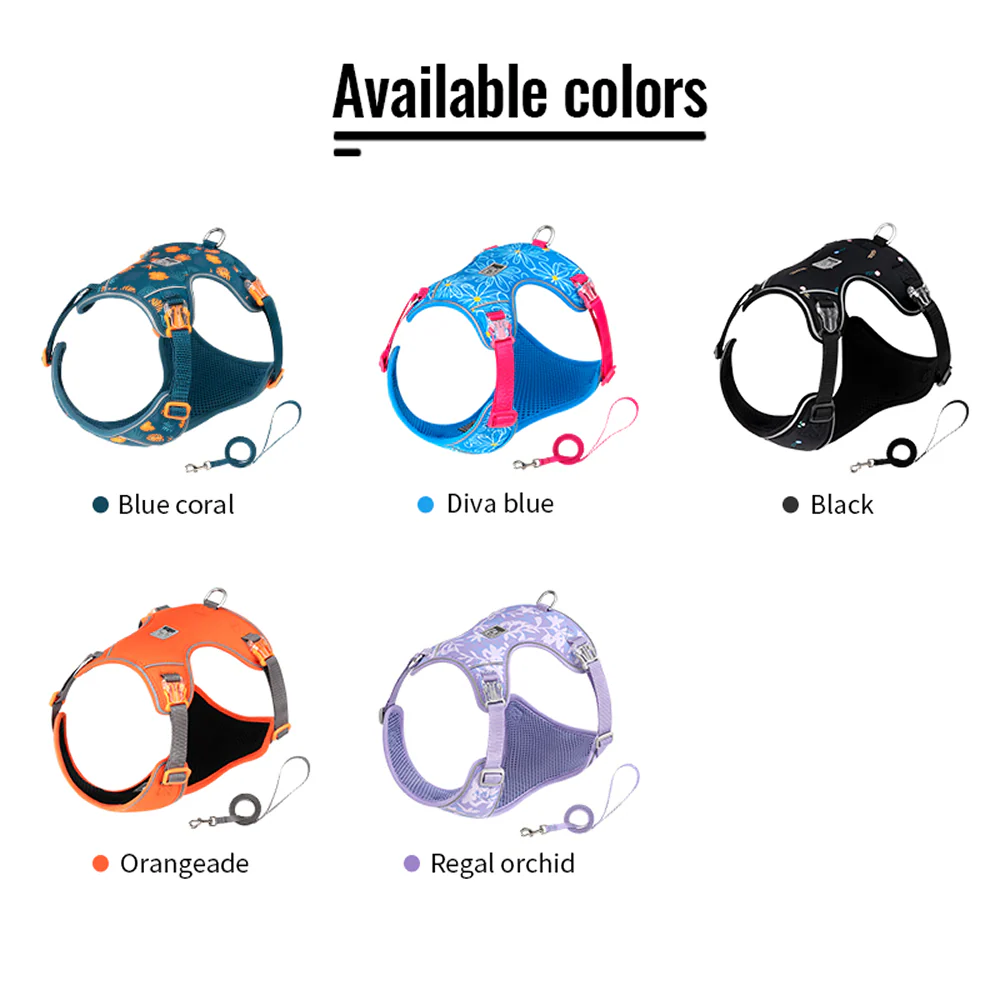Truelove Ultra Light Harness & Leash Set for Small Dogs (Diva Blue) - Image 8