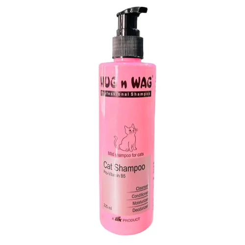 Ttk Hug n Wag Professional Mild Cat Shampoo with Pro Vitamin B5 - Image 4