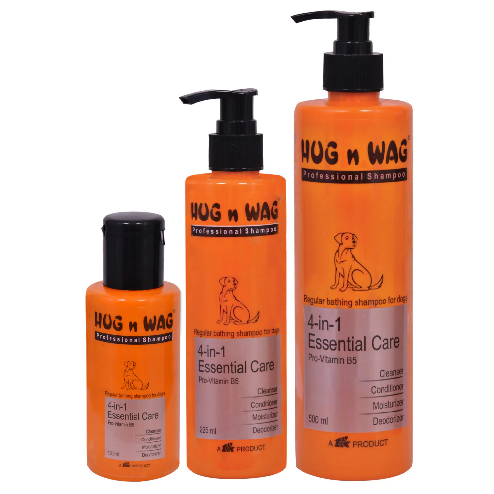 Ttk Hug n Wag Professional 4 in 1 Essential Care Shampoo with Pro Vitamin B5 for Dogs - Image 4