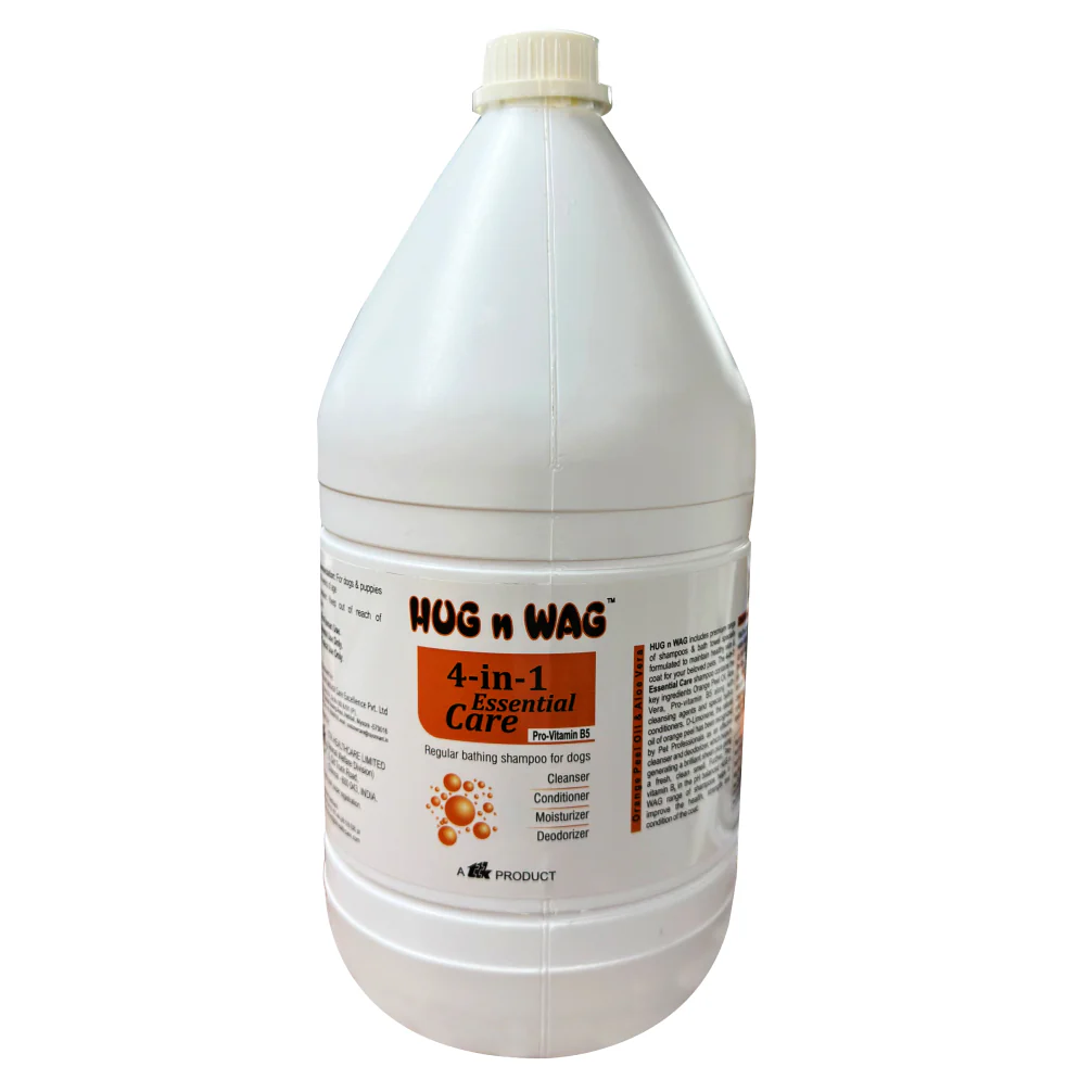 Ttk Hug n Wag Professional 4 in 1 Essential Care Shampoo with Pro Vitamin B5 for Dogs - Image 6