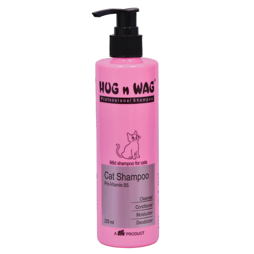 Ttk Hug n Wag Professional Mild Cat Shampoo with Pro Vitamin B5 - Image 2