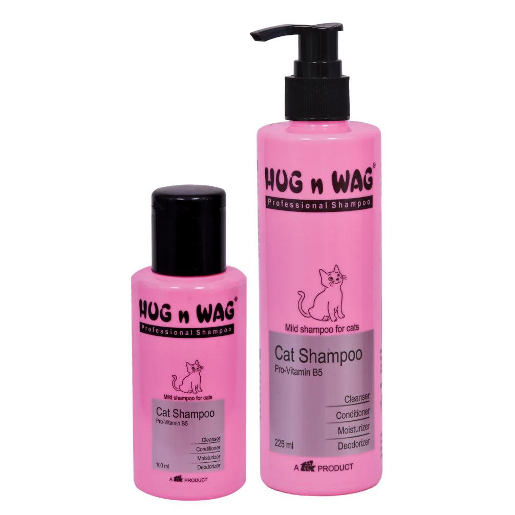 Ttk Hug n Wag Professional Mild Cat Shampoo with Pro Vitamin B5 - Image 3
