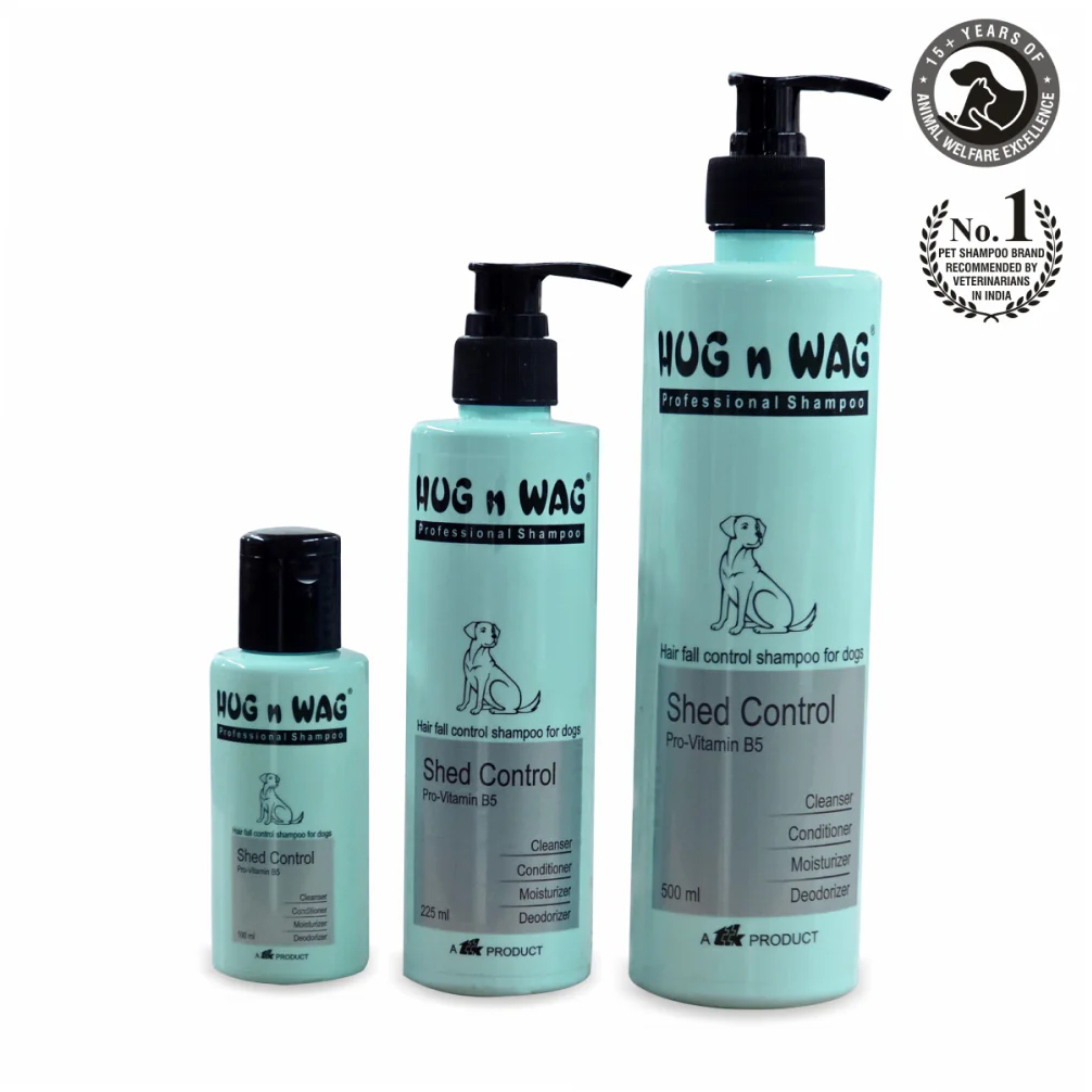 Ttk Hug n Wag Professional Shed Control Shampoo with Pro Vitamin B5 for Dogs - Image 6