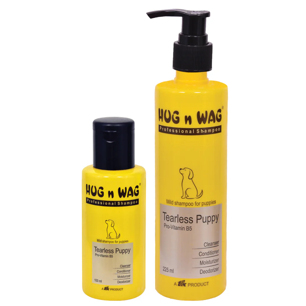 Ttk Hug n Wag Professional Tearless Puppy Shampoo with Pro Vitamin B5 - Image 11