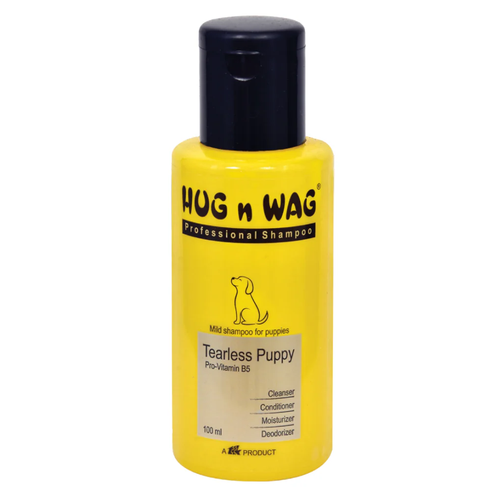 Ttk Hug n Wag Professional Tearless Puppy Shampoo with Pro Vitamin B5 - Image 2