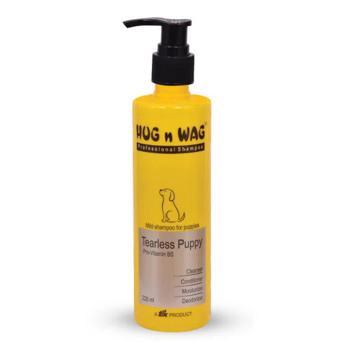 Ttk Hug n Wag Professional Tearless Puppy Shampoo with Pro Vitamin B5 - Image 3