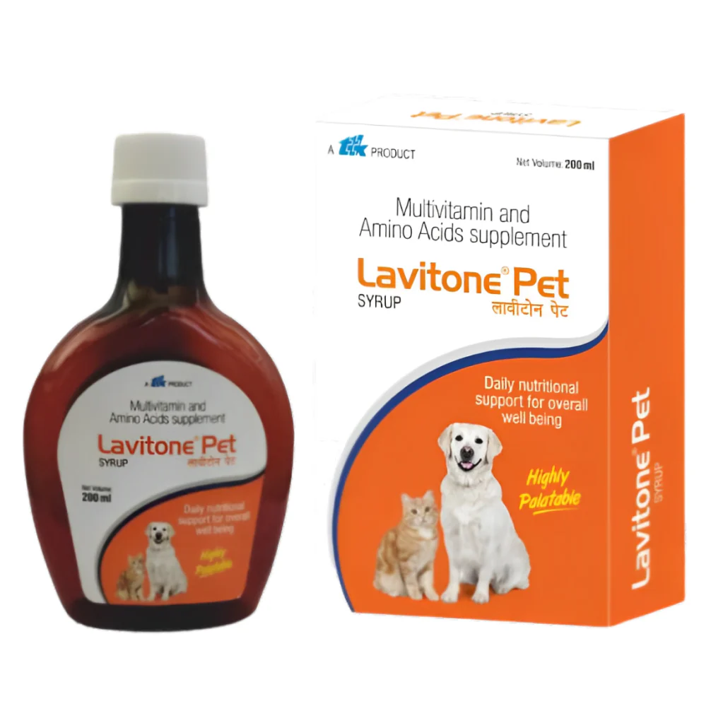Ttk Lavitone Pet Syrup Multivitamin and Amino Acid Supplement for Dogs and Cats (200ml) - Image 3