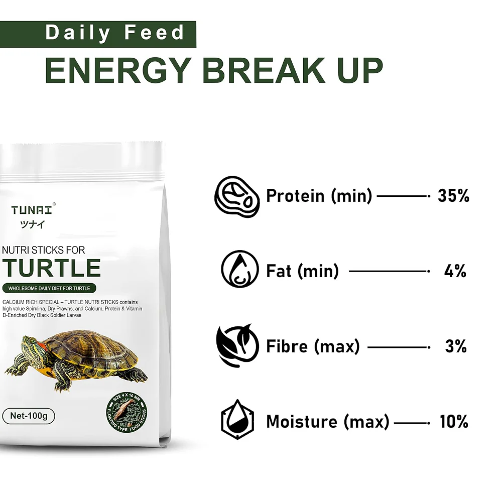 Tunai 3in1 Adult Turtle and Tortoise Food - Image 6