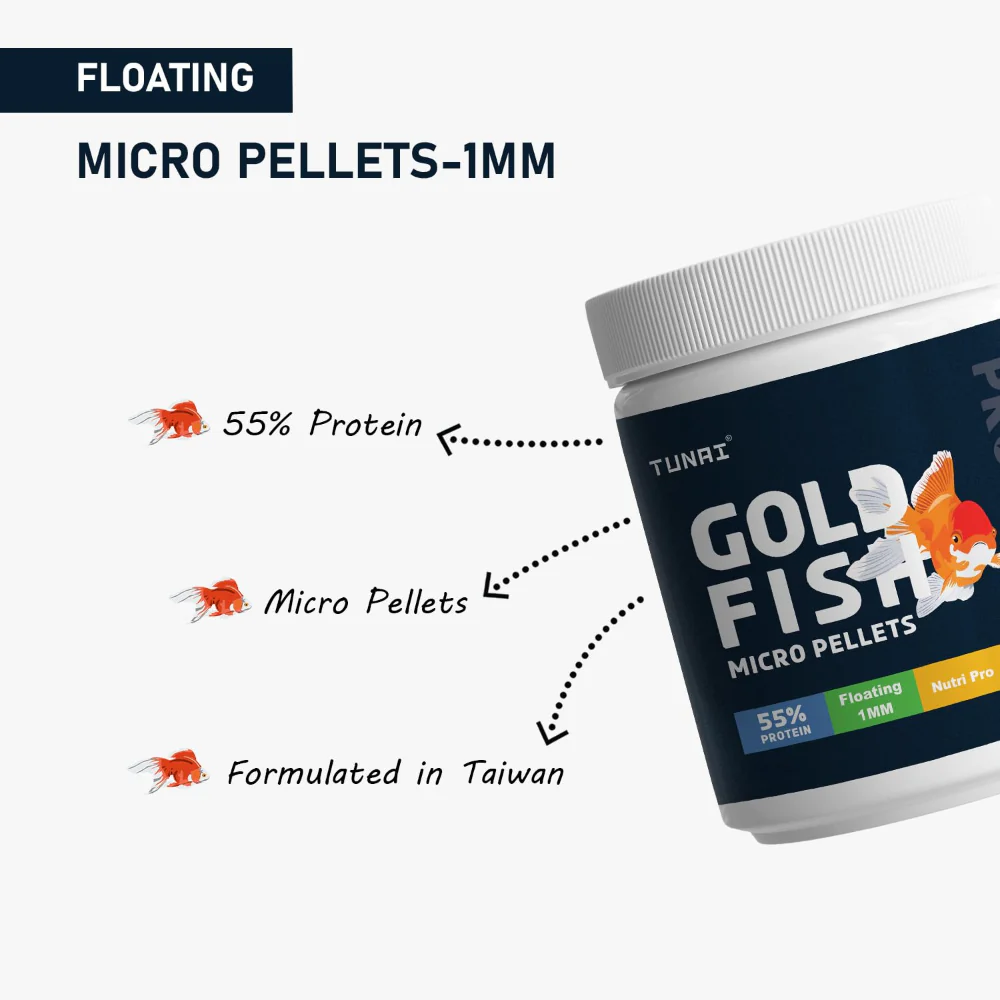 Tunai Protein Rich Premium Gold Fish Dry Food - Image 2