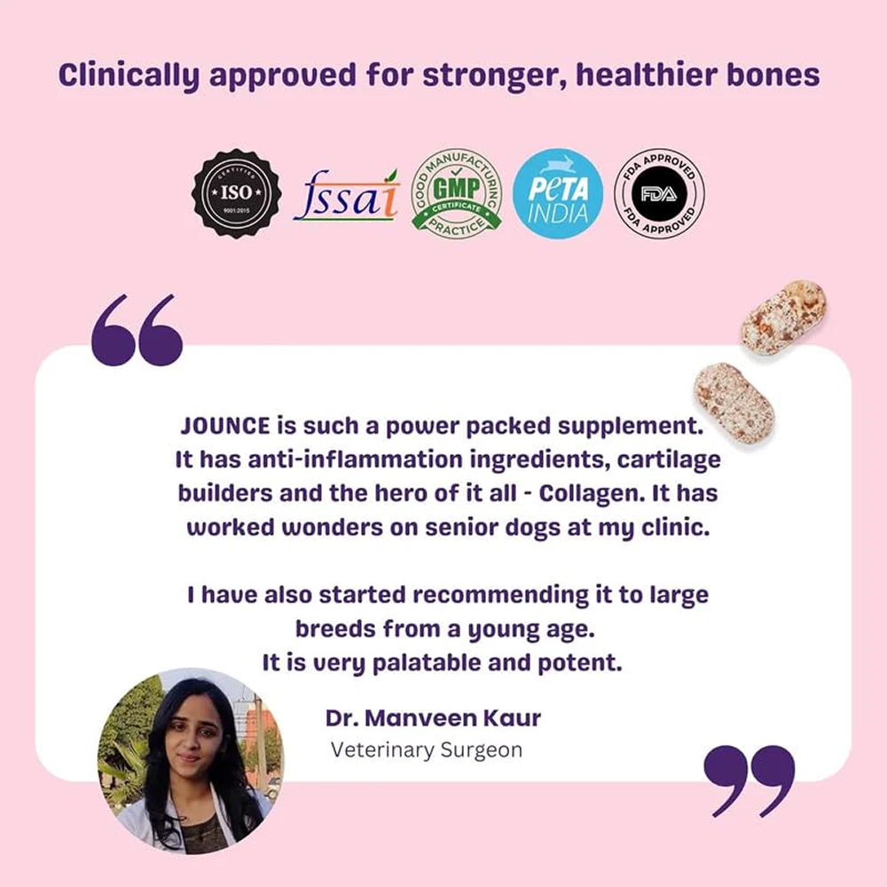 Unleash Wellness Jounce Hip and Joint Support Chews for Dogs and Cats - Image 11