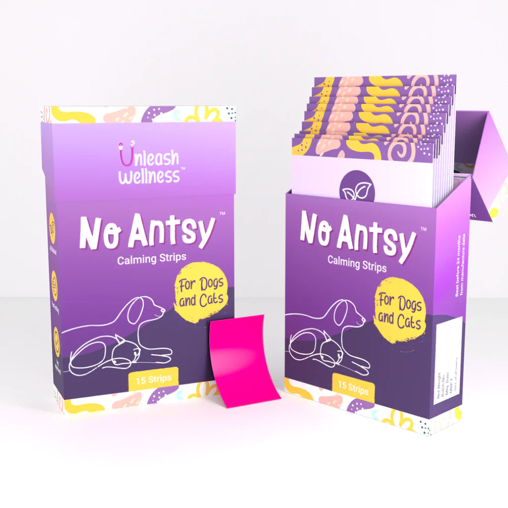 Unleash Wellness No Antsy All Natural Calming Strips for Dogs and Cats - Image 10