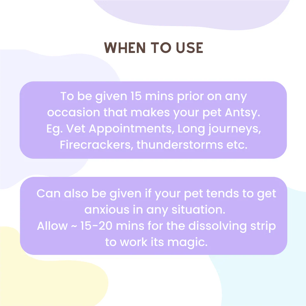 Unleash Wellness No Antsy All Natural Calming Strips for Dogs and Cats - Image 5