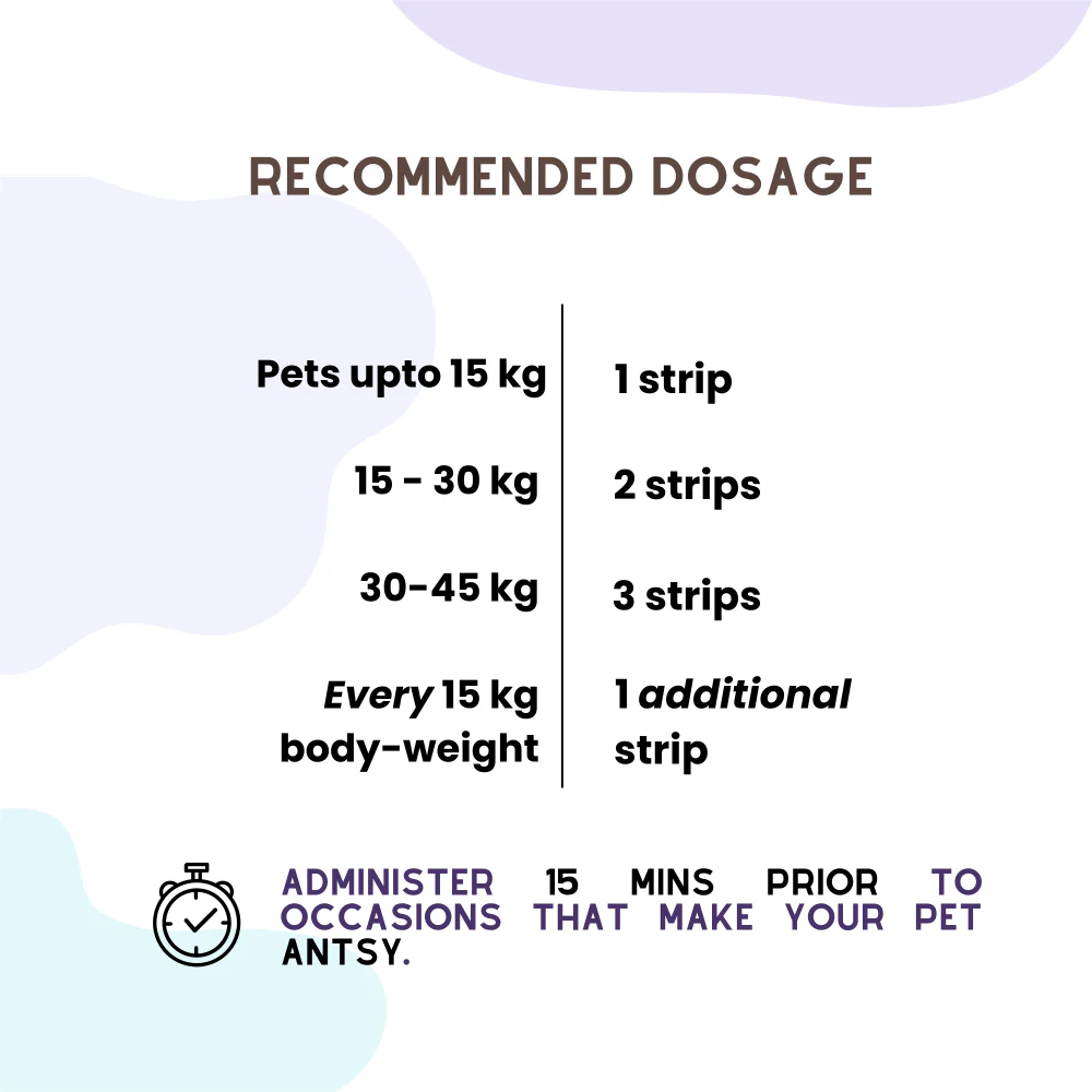 Unleash Wellness No Antsy All Natural Calming Strips for Dogs and Cats - Image 6