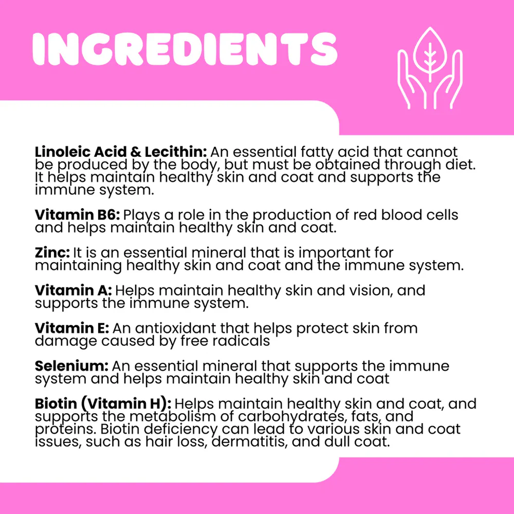 Unleash Wellness No Ruff for Healthy Skin and Shiny Coat Supplements for Dogs and Cats - Image 7