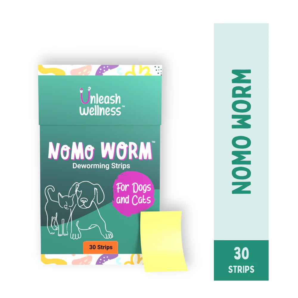Unleash Wellness NoMo Worm Natural Deworming Strips for Dogs and Cats - Image 9