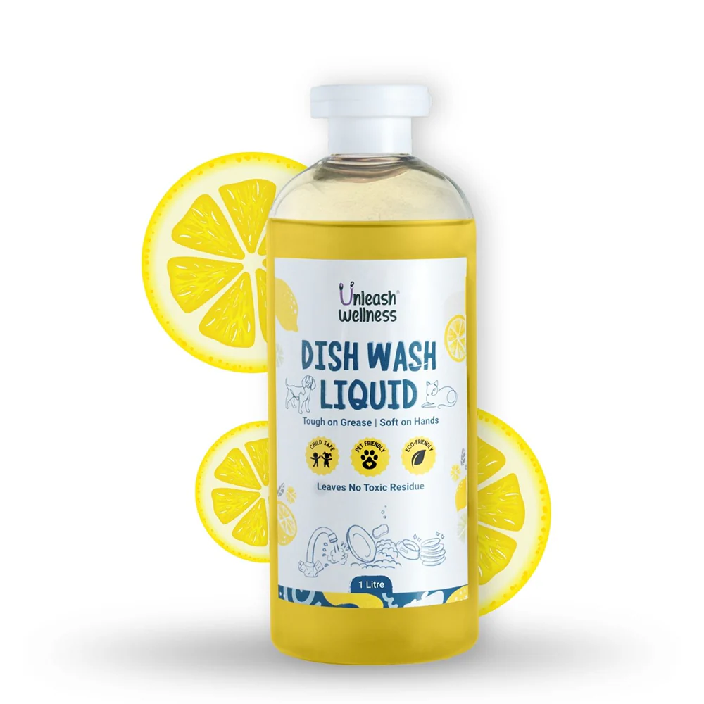 Unleash Wellness Pet Safe Dishwashing Liquid for Dogs and Cats - Image 2