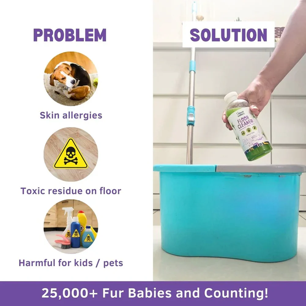 Unleash Wellness Pet Safe Floor Cleaner for Dogs and Cats - Image 2