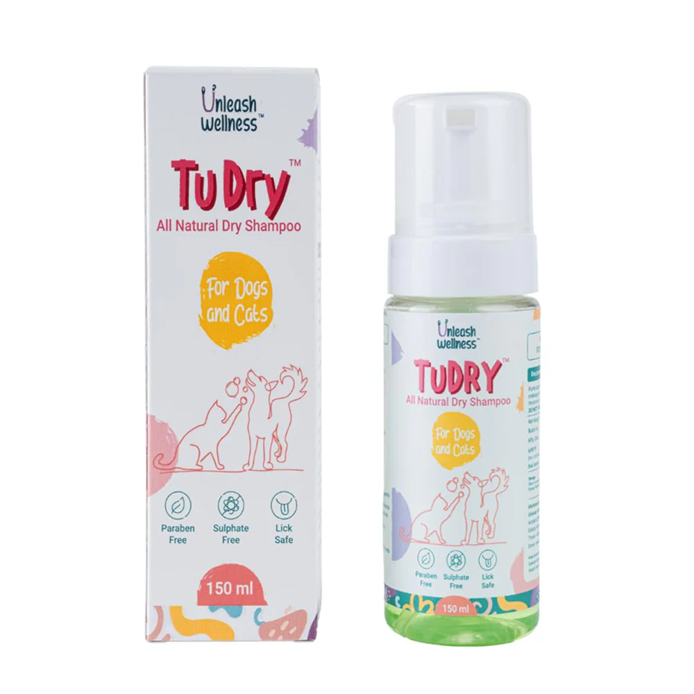 Unleash Wellness TuDry All Natural Waterless Shampoo for Dogs and Cats - Image 4