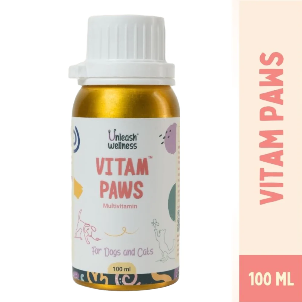 Unleash Wellness Vitam Paws Multivitamin Supplement for Dogs and Cats - Image 11