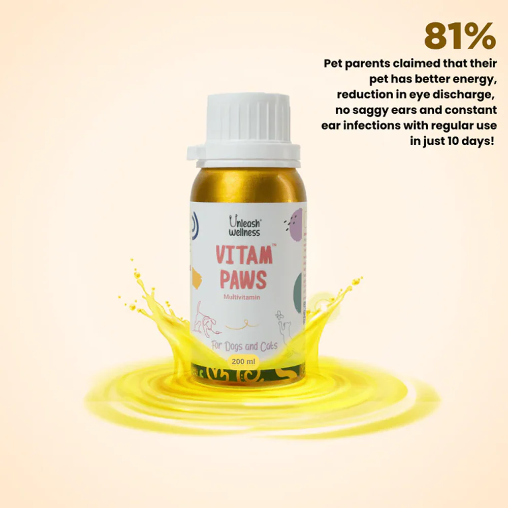 Unleash Wellness Vitam Paws Multivitamin Supplement for Dogs and Cats - Image 12