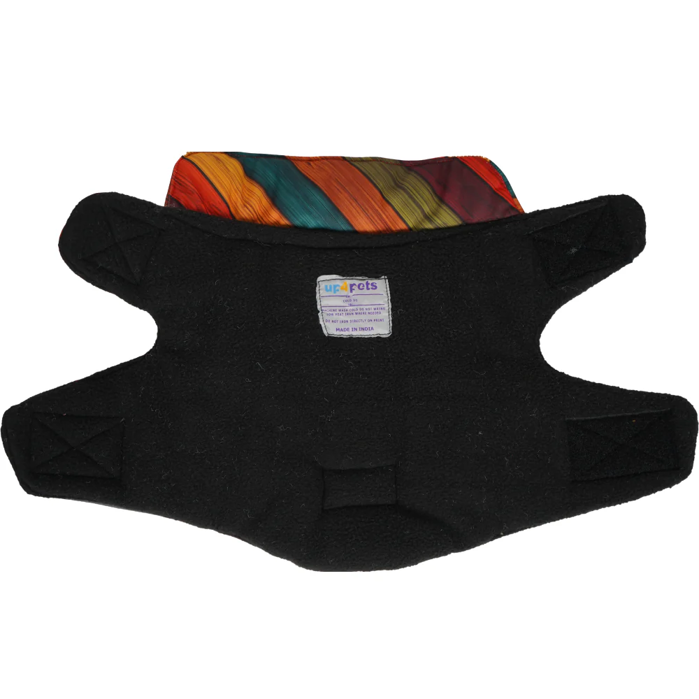 Up4pets Autumn Stripe Polyester Fleece Jackets for Dogs and Cats - Image 7