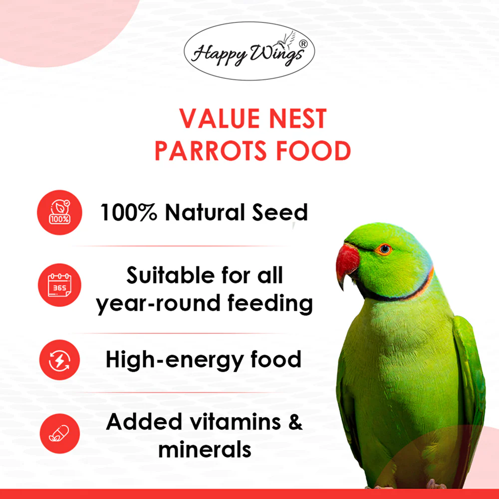 Value Nest Parrot Bird Food - Image 2
