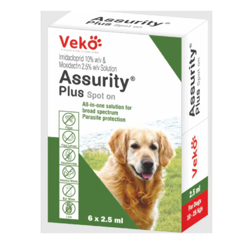 Veko Assurity Plus Tick & Flea Spot On for Dogs - Image 3