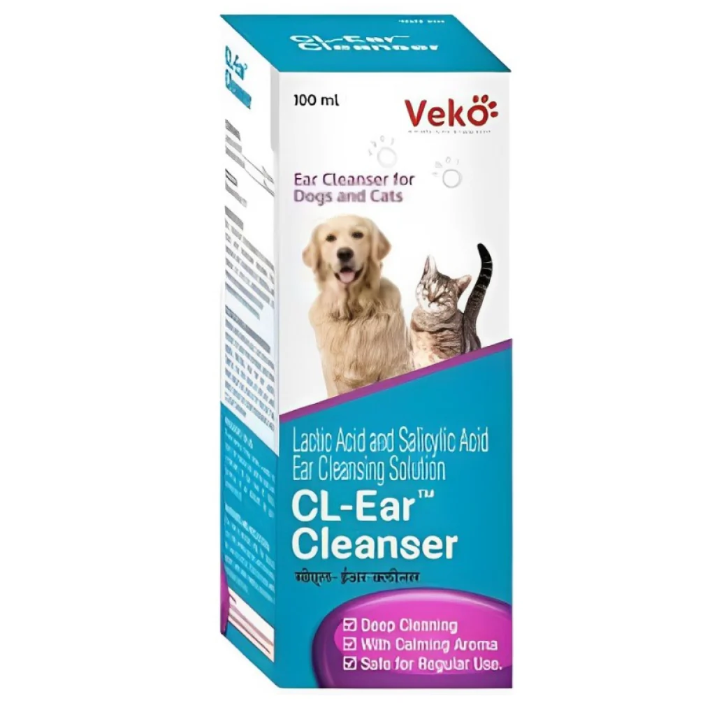 Veko CL Ear Cleanser (100ml) and Otikoo Ear Drops (15ml) Combo - Image 2