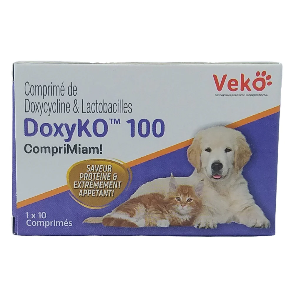 Veko Doxyko 100mg Tablets (Doxycycline) for Dogs and Cats