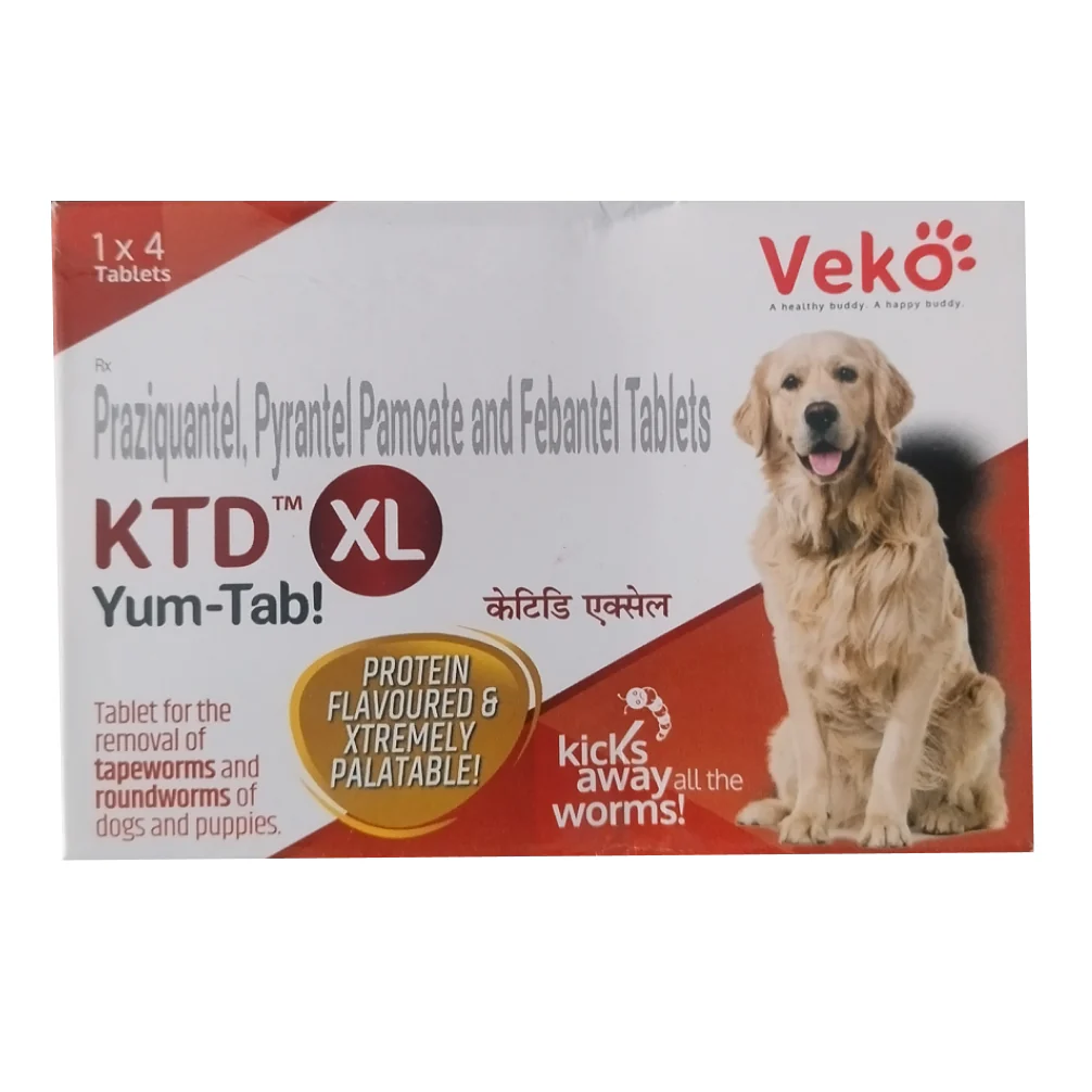 Veko KTD XL Yum Tablet Dewormer for Dogs - Image 2