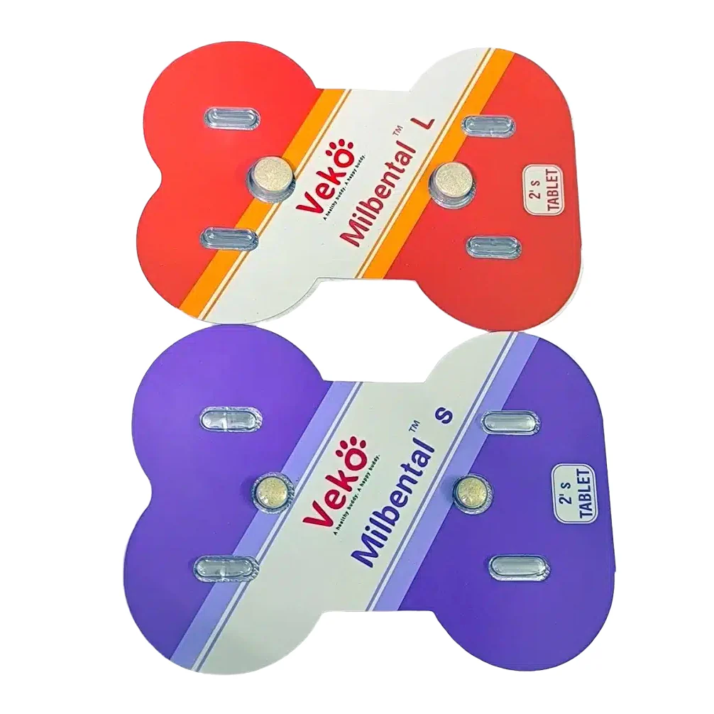 Veko Milbental Dewormer Tablets for Dogs (2 Tablets) - Image 3