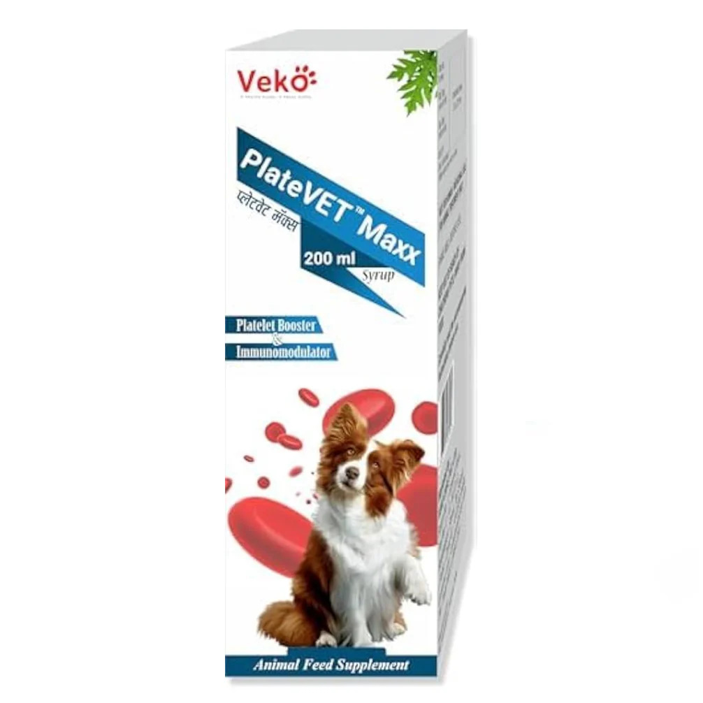Veko Platevet Maxx Syrup Platelet Booster for Dogs