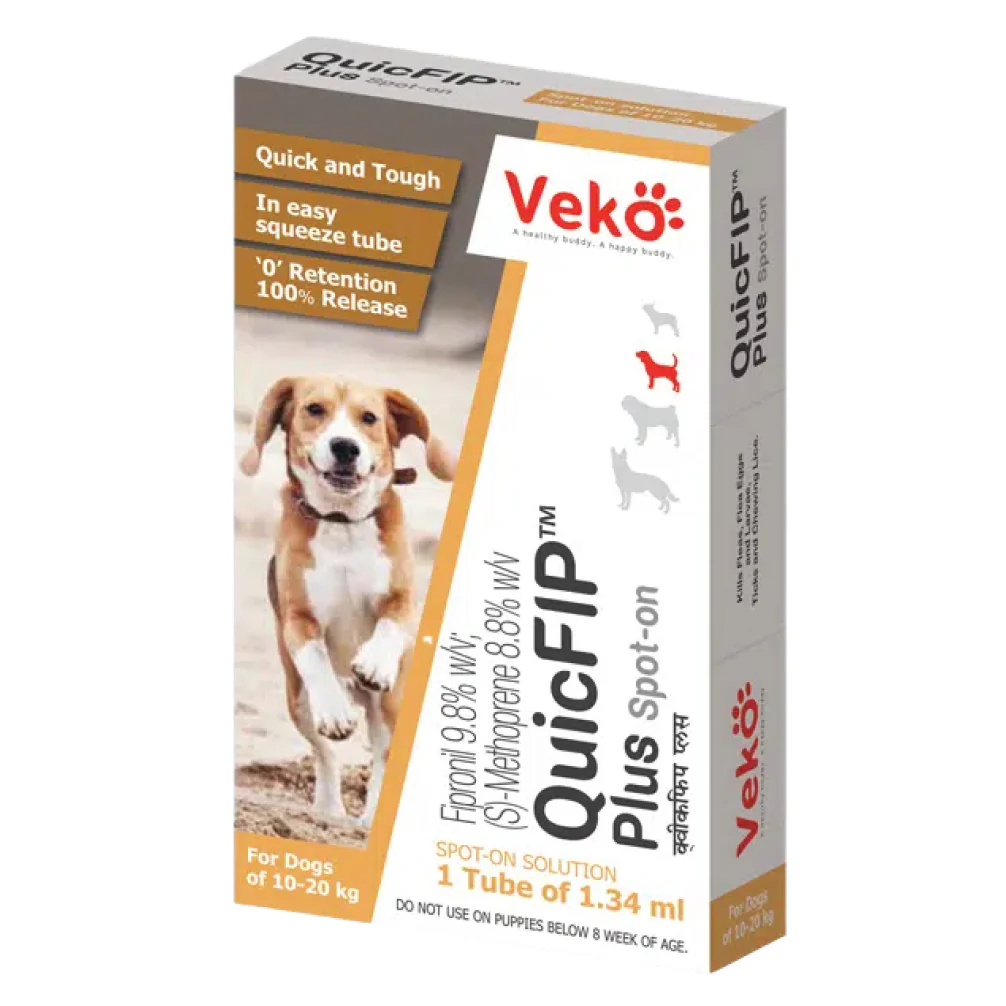 Veko QuicFIP Plus (Fipronil) Spot On for Dogs - Image 3