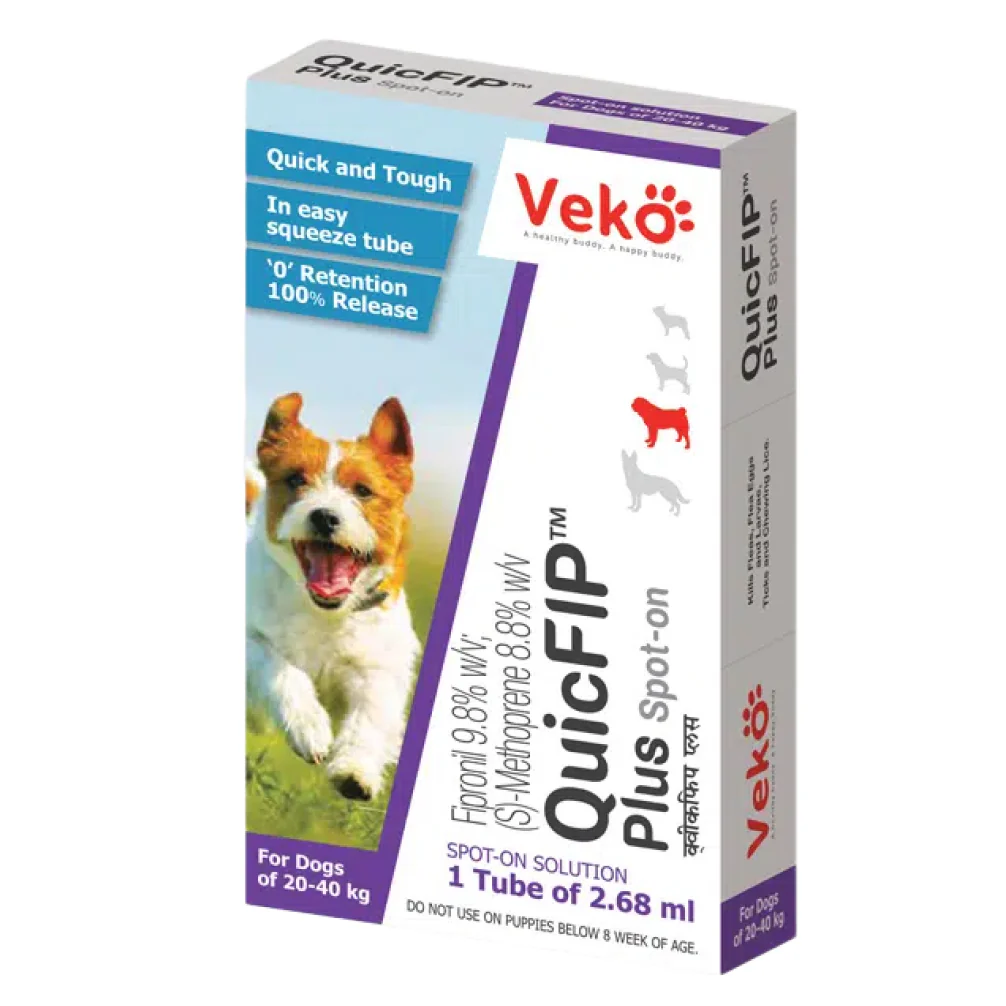 Veko QuicFIP Plus (Fipronil) Spot On for Dogs - Image 4