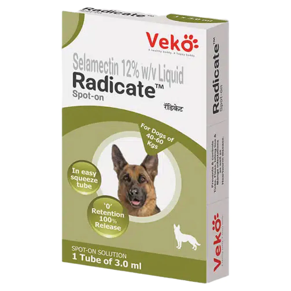 Veko Radicate (Selamectin) Tick and Flea Control Spot On for Dogs - Image 5