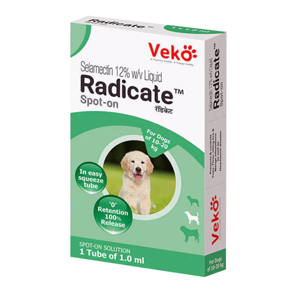 Veko Radicate (Selamectin) Tick and Flea Control Spot On for Dogs - Image 3