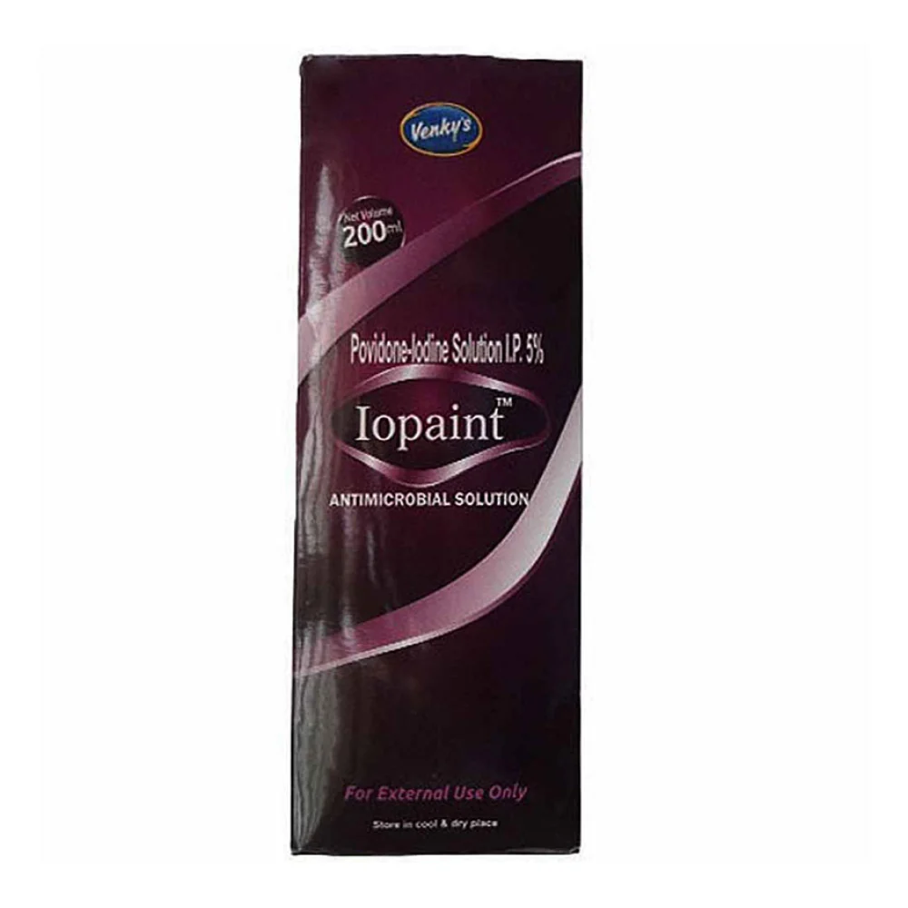 Venkys Iopaint (Povidone iodine) Wound Care & Antiseptic Spray for Dogs and Cats - Image 2