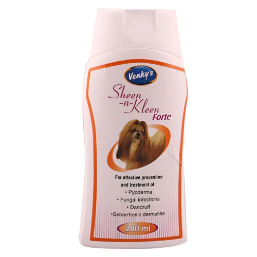 Venkys Sheen n Kleen Forte Shampoo for Dogs and Cats - Image 2