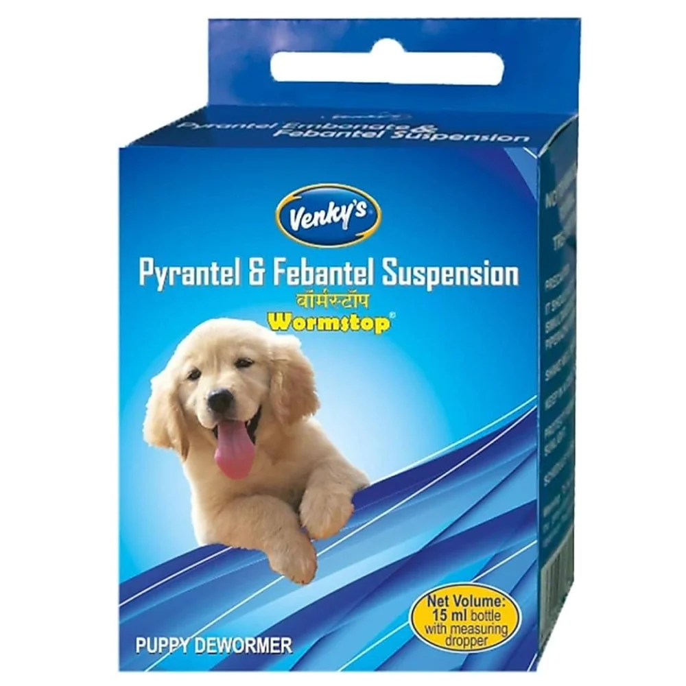 Venkys Wormstop Puppy Dewormer Suspension - Image 2