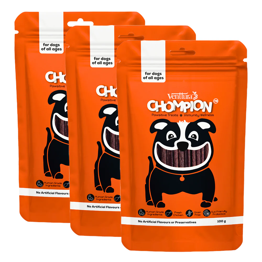 Venttura Chompion Pawsitive Immunity Wellness Dogs Treats - Image 10