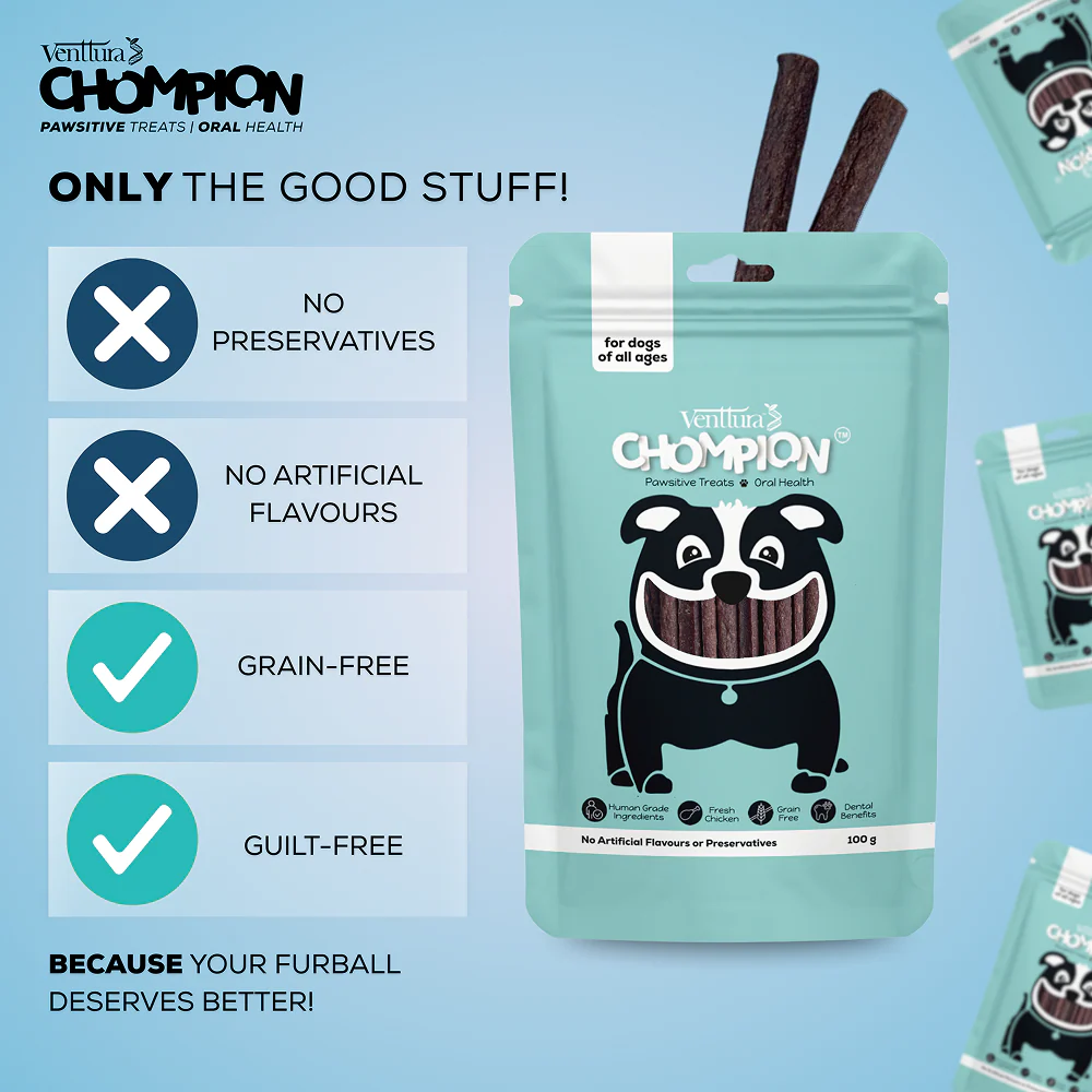 Venttura Chompion Pawsitive Oral Health Dog Treats - Image 6