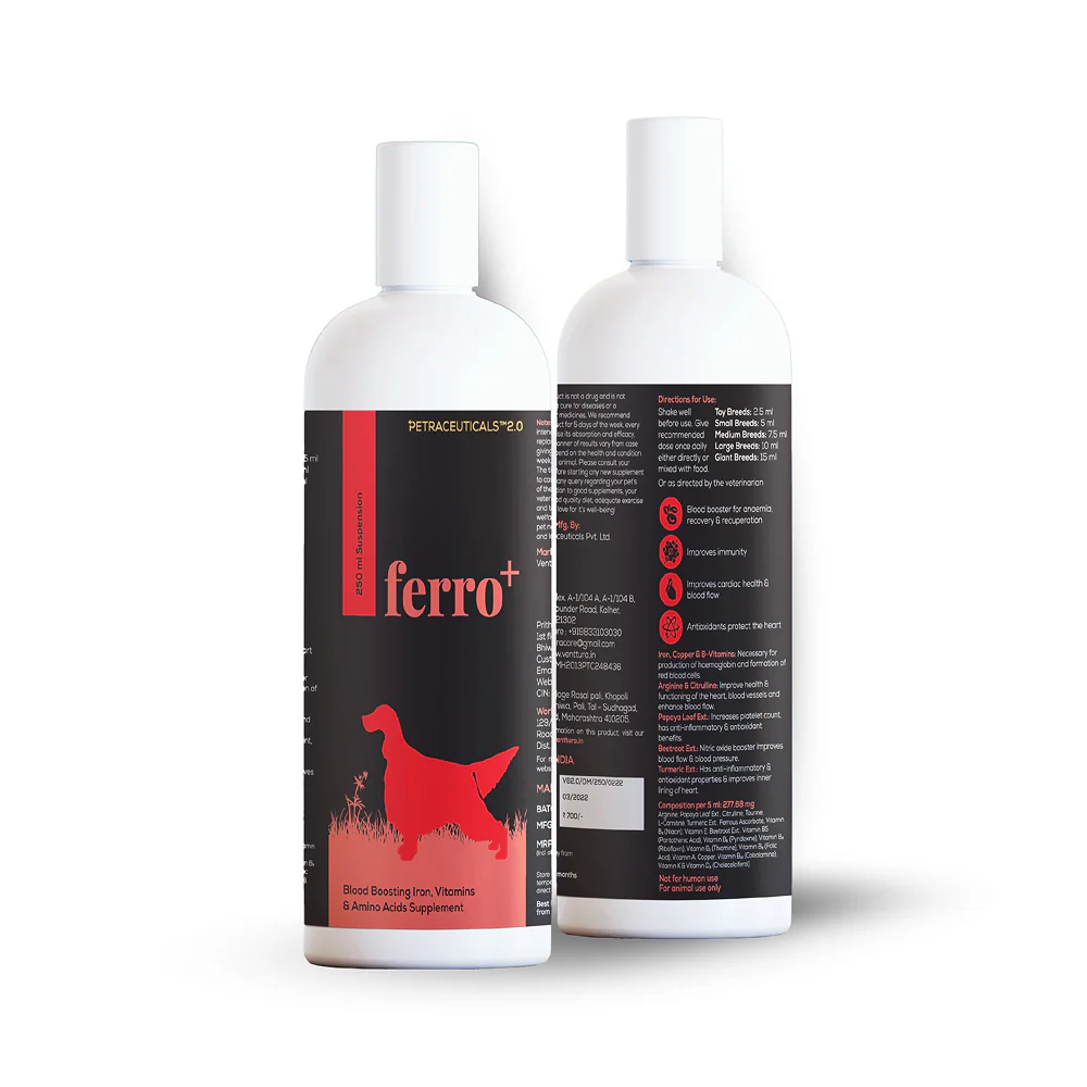 Venttura Ferro Plus Iron Supplements Syrup for Dogs - Image 9