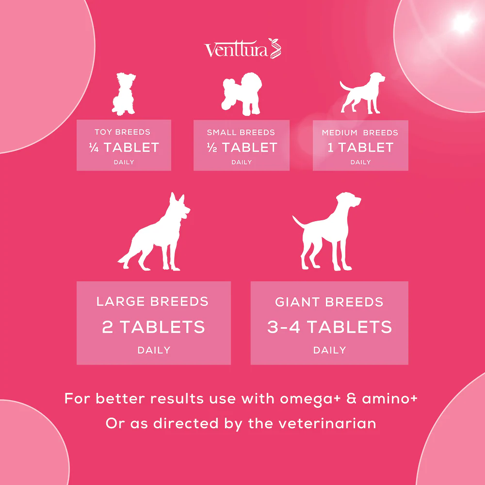Venttura Lacto Plus Milk Boosters Chewable Tablets for Dogs - Image 4
