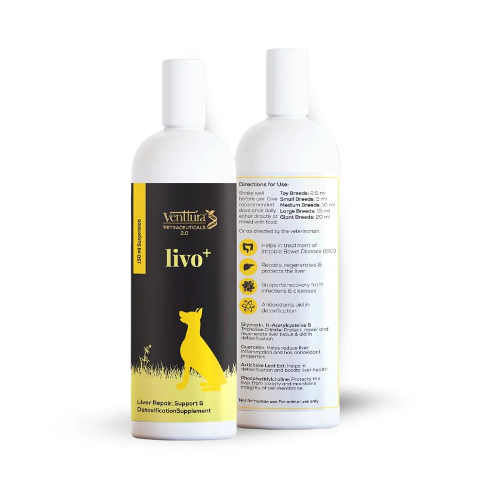 Venttura Livo Plus Liver Supplement Syrup for Dogs - Image 2