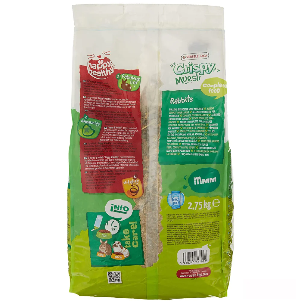 Versele Laga Crispy Muesli Food For Rabbits - Image 2