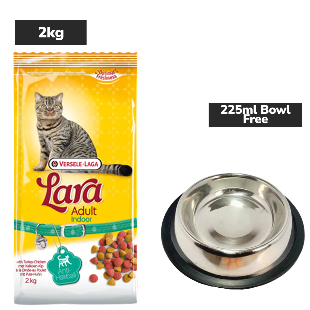 Versele Laga Lara Turkey and Chicken Indoor Adult Cat Dry Food - Image 3