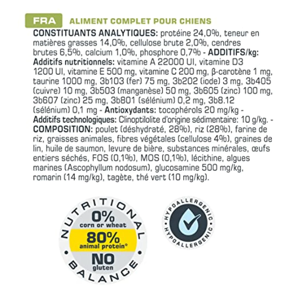 Versele Laga Opti Life Chicken & Rice Medium Adult Dry Dog Food - Image 3