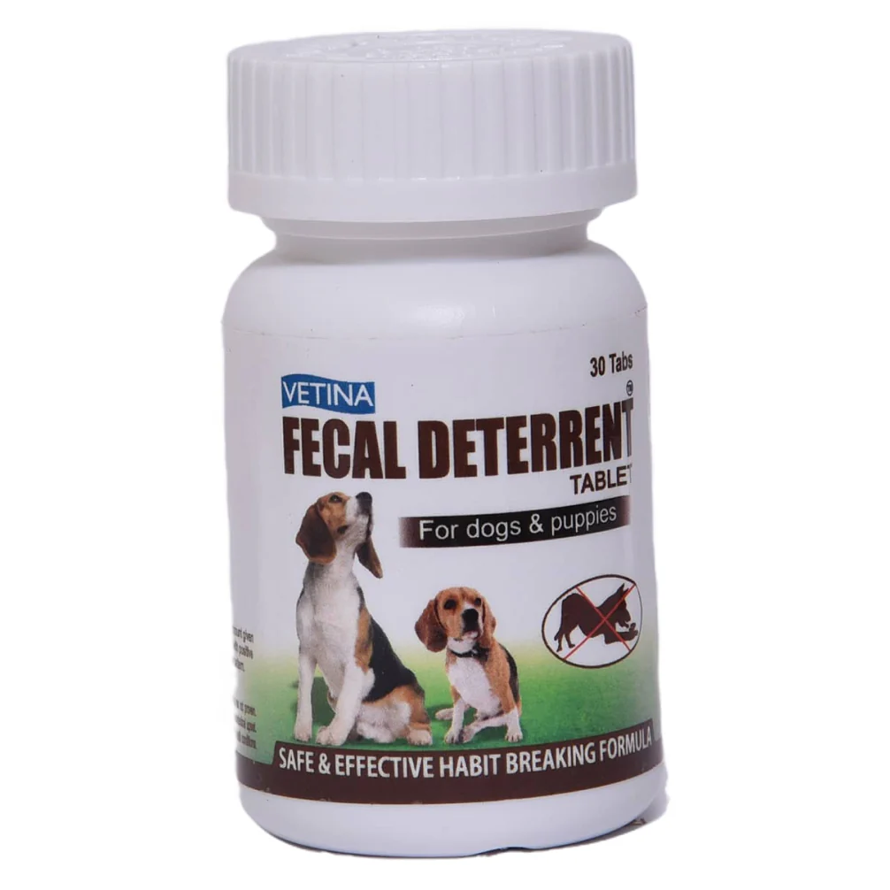 Vetina Fecal Deterrent Tablet for Dogs (30 tablets) - Image 2