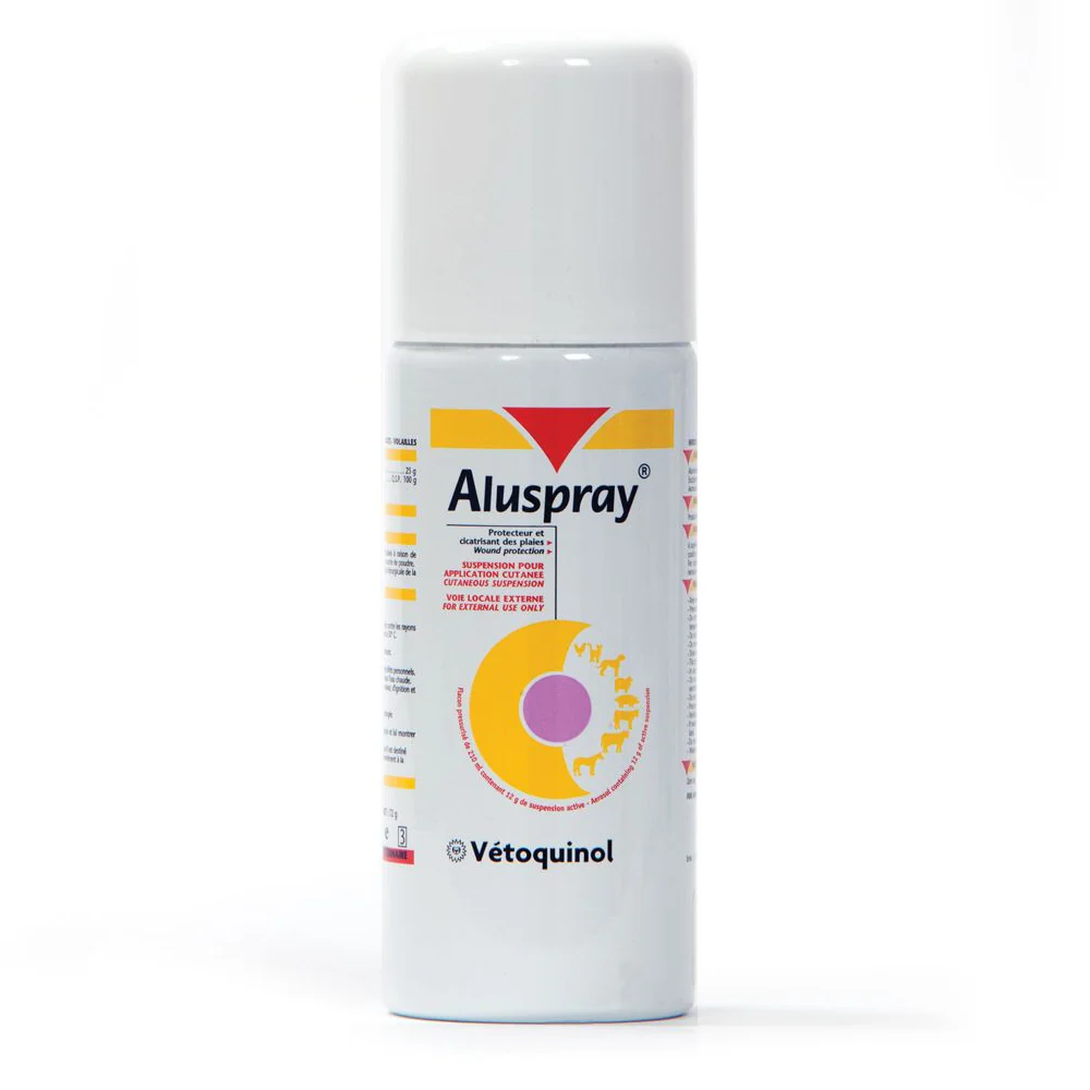 Vetoquinol Aluspray Awd Wound Care Antiseptic Spray for Dogs and Cats (75ml) - Image 2